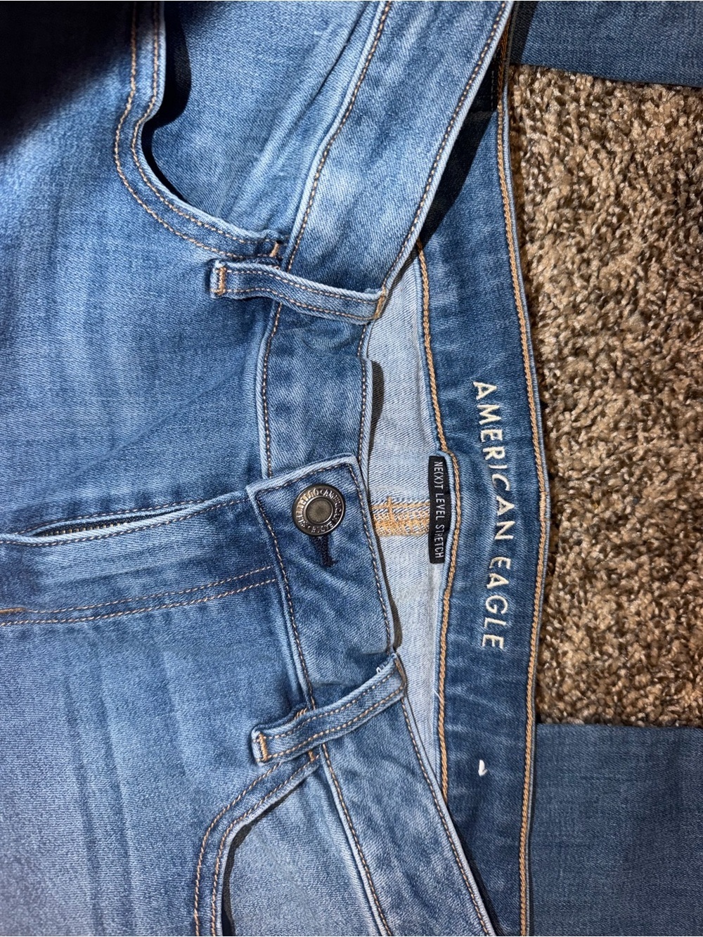 American Eagle Outfitters Light Blue Skinny Jeans - Picture 2 of 4